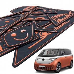 Volkswagen ID. Buzz Interior Upgade Kit - Non Slip Rubber Liner Kit - White Volkswagen ID. Buzz Interior Upgade Kit - Non Slip Rubber Liner Kit - White